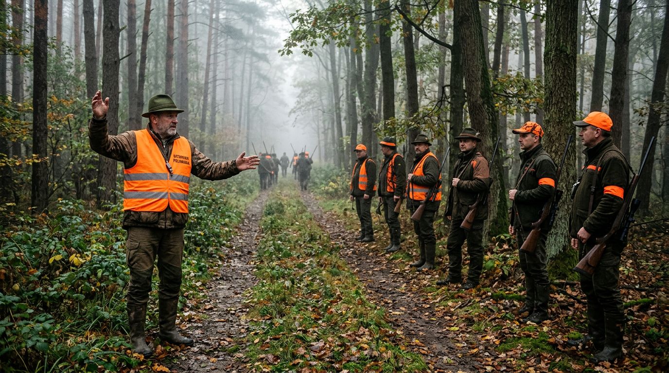 Jak zorganizować polowanie zbiorowe – pełna checklista kierownika